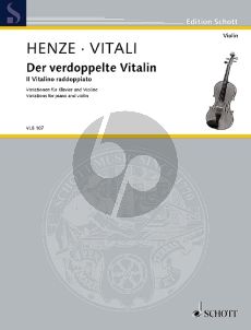 Henze Der verdoppelte Vitalin Violine-Klavier (Variationen)