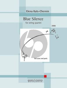 Kats-Chernin Blue Silence for String Quartet (Score/Parts)