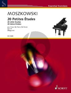 Moszkowski 20 petites Etudes Opus 91 Piano (edited by Philipp Marguerre)