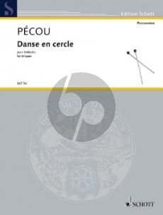 Pecou Danse en cercle pour Timbales (Solopart)