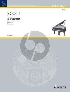 Scott 5 Poems for Piano Solo