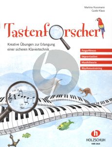 Tastenforscher fur klavier (Kreative Übungen zur Erlangung einer sicheren Klaviertechnik)