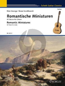 Romantische Miniaturen for Guitar Solo (Romantic Miniatures) (edited by Peter Ansorge and Bruno Szordikowski)