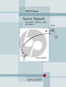 Dean Seven Signals Violine-Klarinette-Violoncello und Klavier (Part./Stimmen)