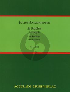 Satzenhofer 24 Studien Fagott (Nikolaus Maler)