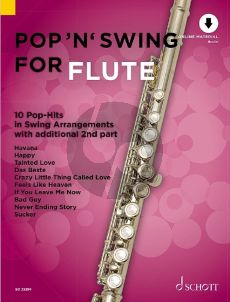 Pop 'n' Swing for 1 or 2 Flutes (Book with Audio online) (arr. Uwe Bye)