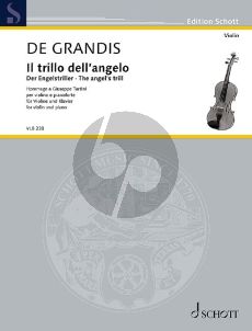 Grandis The angel's trill Violin and Piano (Hommage a Tartini)