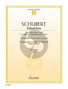 Schubert Ständchen (Serenade) Klavier („Leise flehen meine Lieder“ aus Schwanengesang, D 957) (Wilhelm Ohmen)