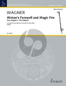 Wagner Wotan's Farewell and Magic Fire from "The Valkyrie" Bass Clarinet and Piano (transcr. by Lahav Shani)