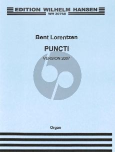 Lorentzen Puncti for Organ (version 2007)