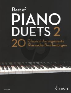 Best of Piano Duets vol.2 20 Classical Arrangements for Piano 4 Hands (Arranged by Hans-Guenter Heumann) (Easy to Intermediate)