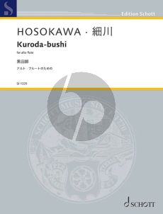 Hosokawa Kuroda-bushi from Japanese Folk Songs for Alto Flute