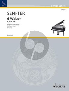 Senfter 6 Waltzes for Piano 4 hds