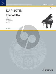 Kapustin Rondoletto Op. 116 Piano solo