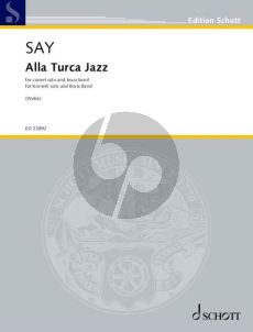 Say Alla Turca Jazz for Cornet solo and Brass Band (Score/Parts) (arranged by Mathew Webb (2023)