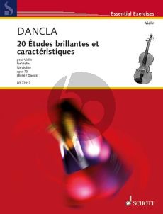 20 Études brillantes et caractéristiques