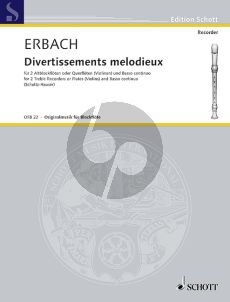 Divertissements melodieux