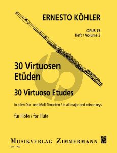 30 Virtuoso Etudes in all major and minor keys