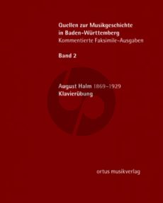 Halm Klavierübung (Ein Lehrgang des Klavierspiels nach neuen Grundsätzen, zugleich erste Einführung in die Musik (1918/19) (Thomas Kabisch, Linde Großmann und Martin Widmaier)