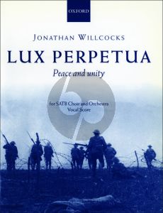 Willcocks Lux Perpetua SATB and Orchestra (Vocal Score)