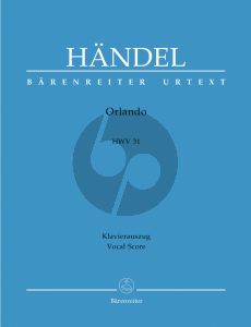 Handel Orlando HWV 31 (Opera in 3 acts) Vocal Score (ital./germ.) (edited by Siegfried Flesch)