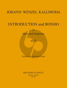 Kalliwoda Introduktion & Rondo Op.51 Horn and Piano (edited by John Madden)