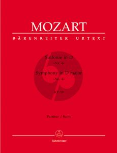 Mozart Symphony No. 4 KV 19 Orchestra Full Score (edited by Gerhard Allroggen) (Barenreiter-Urtext)