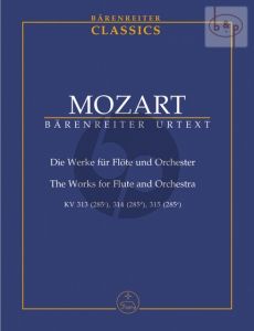 Works KV 313 - 314 - 315 (Flute-Orch.)