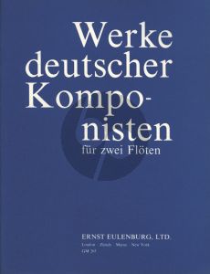 Werke Deutscher Komponisten 2 Flöten (oder Flöte und Violine) (Fodor Ákos)