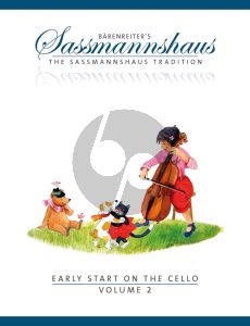 Sassmannshaus Early Start on the Cello Vol.2 - A Cello Method for Children