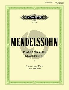 Mendelssohn Lieder ohne Worte Klavier (Theodor Kullak)