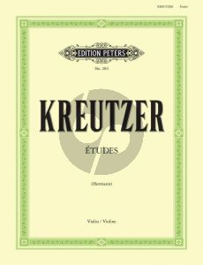 Kretutzer 42 Etuden Violine (Hermann) (Peters)