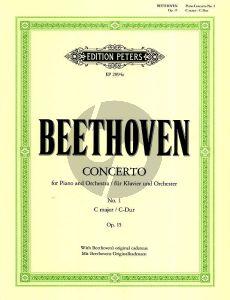 Beethoven oncerto No.1 Op.15 C Major (Reduction 2 Pianos Max Pauer) (with Beethoven's Original Cadenza Peters)