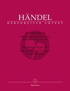 Handel Klavierwerke Vol.2 (Zweite Sammlung von 1733) HWV 434-442)