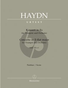 Haydn Concerto E-flat major Hob.VIIe:1 Trumpet and Orchestra Full Score (Makoto Ohmiya and Sonja Gerlach)