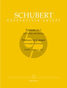 Schubert Fantasie C-dur Op.Posth.159 (D 934) Violine-Klavier