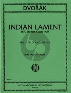 Dvorak Indian Lament g-minor Op.100 Cello and Piano (transcr. by Gaspar Cassado)