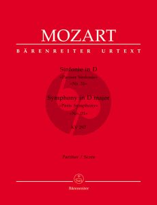 Mozart Symphonie No.31 (Paris Symphony) D Major KV 297 (300a) Fullscore (Edited by Hermann Beck) (Barenreiter-Urtext)