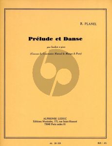 Planel Prelude et Danse Hautbois et Piano