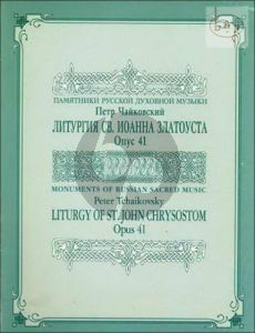 Liturgy of St.John Chrysostom Op.41