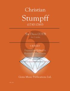 Stumpff Six Duos Op. 15 - 2 Violas (1783) (Prepared and Edited by Kenneth Martinson) (Urtext)