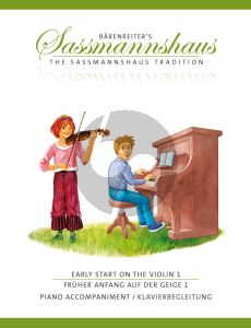 Sassmannshaus Early Start on the Violin Vol.1 Piano Accompaniment (Ryoko Katsumoto)