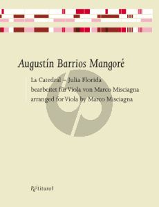 Barrios Mangore La Catedral - Julia Florida Viola solo (arr. Marco Misciagna)