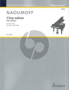 Naoumoff 5 Waltzes for Piano 4 Hands