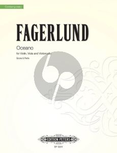 Fagerlund Oceano for String Trio Violin, Viola or Violin and VioloncelloScore and Parts