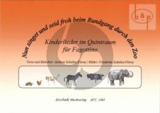 Nun singet und seid froh beim rundgang durch den Zoo Fagott solo