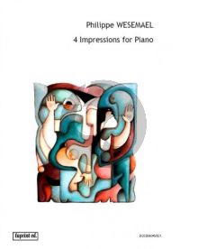 Wesemael 4 Impressions Piano solo