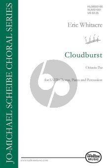 Whitacre Cloud Burst SATB