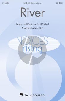 Mitchell River SATB and Piano with opt. Cello (arr. Mac Huff)