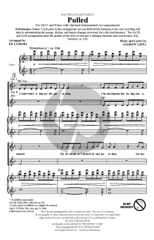 Pulled (from The Addams Family) (arr. Ed Lojeski)